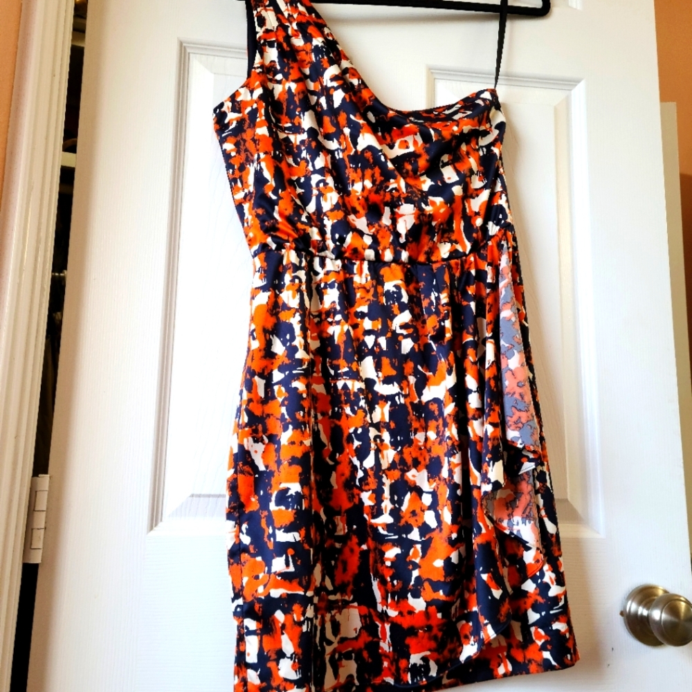 Banana Republic Modern One-Shoulder Cocktail Dress